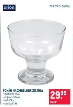 Makro POHÁR NA ZMRZLINU DESTINA nabídka