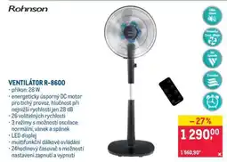 Makro VENTILÁTOR R-8600 nabídka