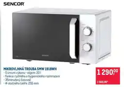 Makro MIKROVLNNÁ TROUBA SMW 1918WH nabídka