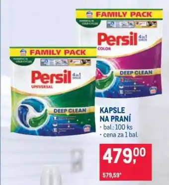 Makro KAPSLE NA PRANÍ nabídka