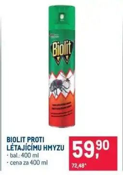 Makro BIOLIT PROTI LÉTAJÍCÍMU HMYZU nabídka