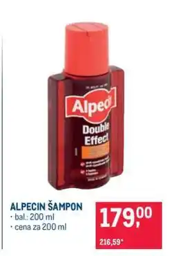 Makro Alpecin šampon nabídka