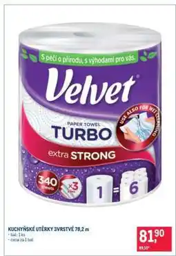 Makro KUCHYŇSKÉ UTĚRKY 3VRSTVÉ 78,2 m nabídka