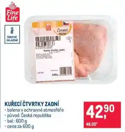 Makro Kuřecí čtvrtky zadní nabídka
