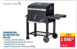 Makro ZAHRADNÍ GRIL NA DŘEVĚNÉ UHLÍ DELUXE nabídka