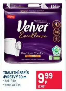Makro TOALETNÍ PAPÍR 4VRSTVÝ 20 m nabídka