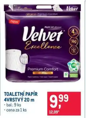 Makro TOALETNÍ PAPÍR 4VRSTVÝ 20 m nabídka