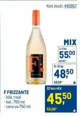 Makro F FRIZZANTE nabídka