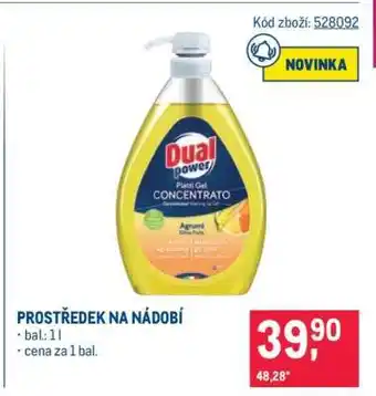Makro Prostředek na nádobí nabídka