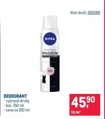 Makro Deodorant nabídka