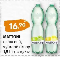 Terno Mattoni ochucená, vybrané druhy nabídka
