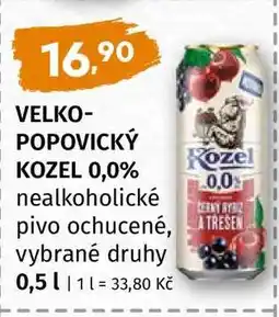 Terno VELKOPOPOVICKÝ KOZEL 0,0% nabídka