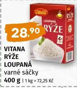 Terno Vitana rýže loupaná varné sáčky nabídka