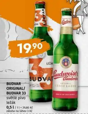 Terno Budvar Originál, Budvar 33 nabídka