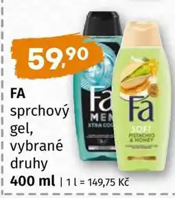 Terno FA sprchový gel vybrané druhy nabídka