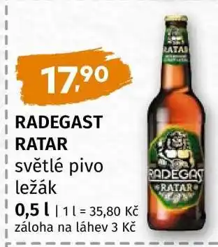 Terno Radegast Ratar nabídka