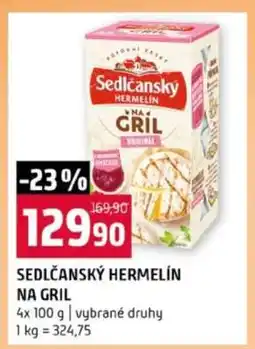Terno Sedlčanský hermelín na gril nabídka
