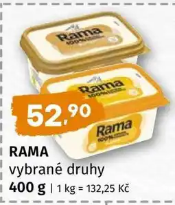Terno Rama vybrané druhy nabídka
