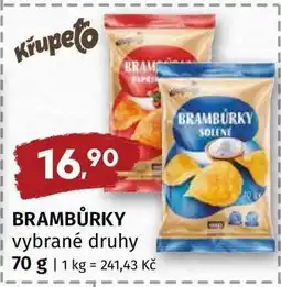 Terno BRAMBŮRKY vybrané druhy nabídka