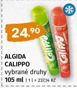 Terno ALGIDA CALIPPO vybrané druhy nabídka