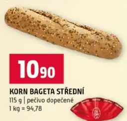Terno Korn bageta střední nabídka