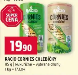 Terno Racio Cornies Chlebíčky nabídka
