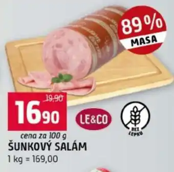 Terno Šunkový salám nabídka