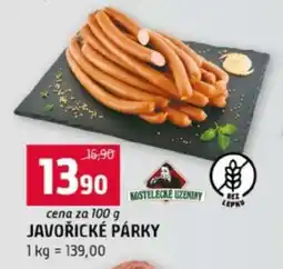 Terno Javořické párky nabídka