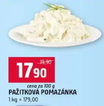 Terno Pažitková pomazánka nabídka