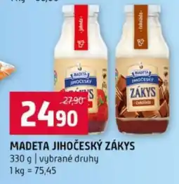 Terno Madeta Jihočeský Zákys nabídka