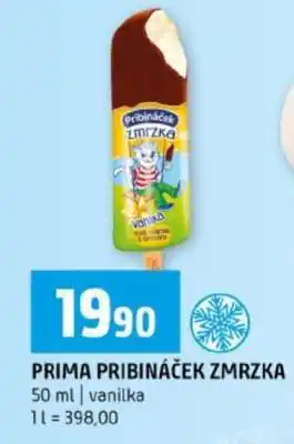 Terno PRIMA Pribináček zmrzka nabídka
