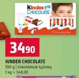 Terno Kinder Chocolate nabídka