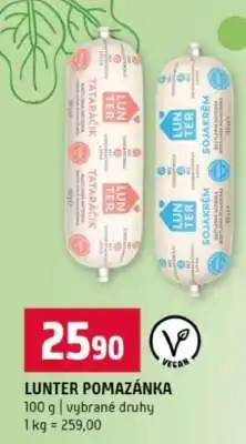 Terno Lunter pomazánka nabídka