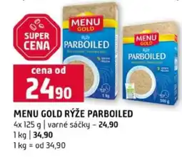 Terno MENU GOLD Rýže parboiled nabídka