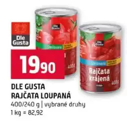 Terno DLE GUSTA RAJČATA LOUPANÁ nabídka