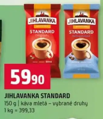 Terno Jihlavanka Standard nabídka