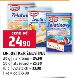 Terno Dr. Oetker želatina nabídka