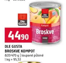 Terno DLE GUSTA BROSKVE KOMPOT nabídka