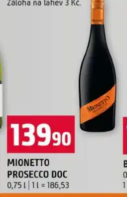 Terno MIONETTO Prosecco DOC nabídka