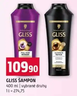 Terno Gliss Šampon nabídka