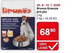 Tesco Brunos Granule nabídka
