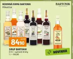 Terno SIRUP BARTONIK nabídka