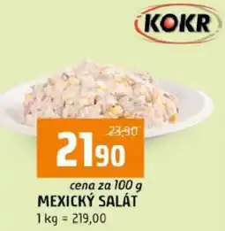 Terno Mexický salát nabídka