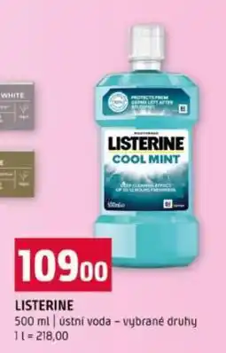Terno Listerine nabídka