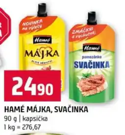 Terno HAMÉ Májka Svačinka nabídka