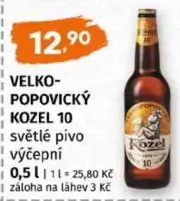 Terno Velkopopovický Kozel 10 nabídka