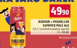 Terno BUDVAR + MIKKELLER SUMMER PALE ALE nabídka