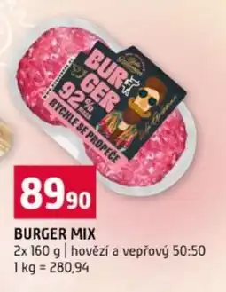 Terno BURGER MIX nabídka