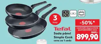 Kaufland Tefal Sada pánví Simple Cook nabídka