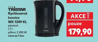 Kaufland TRISTAR Rychlovarná konvice WK 1349 KL nabídka